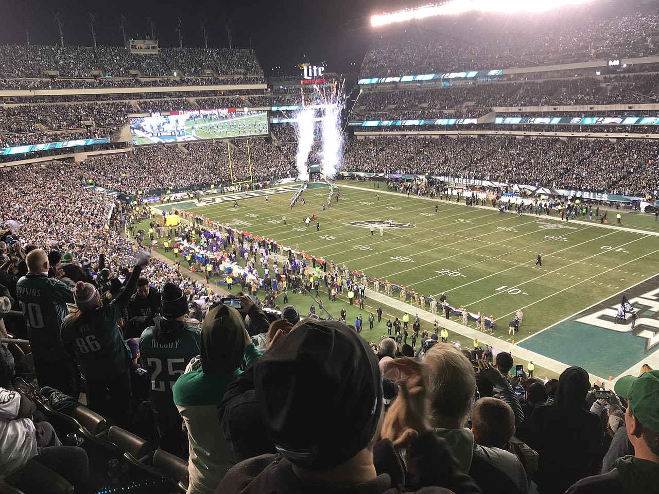 Section 210 at Lincoln Financial Field 