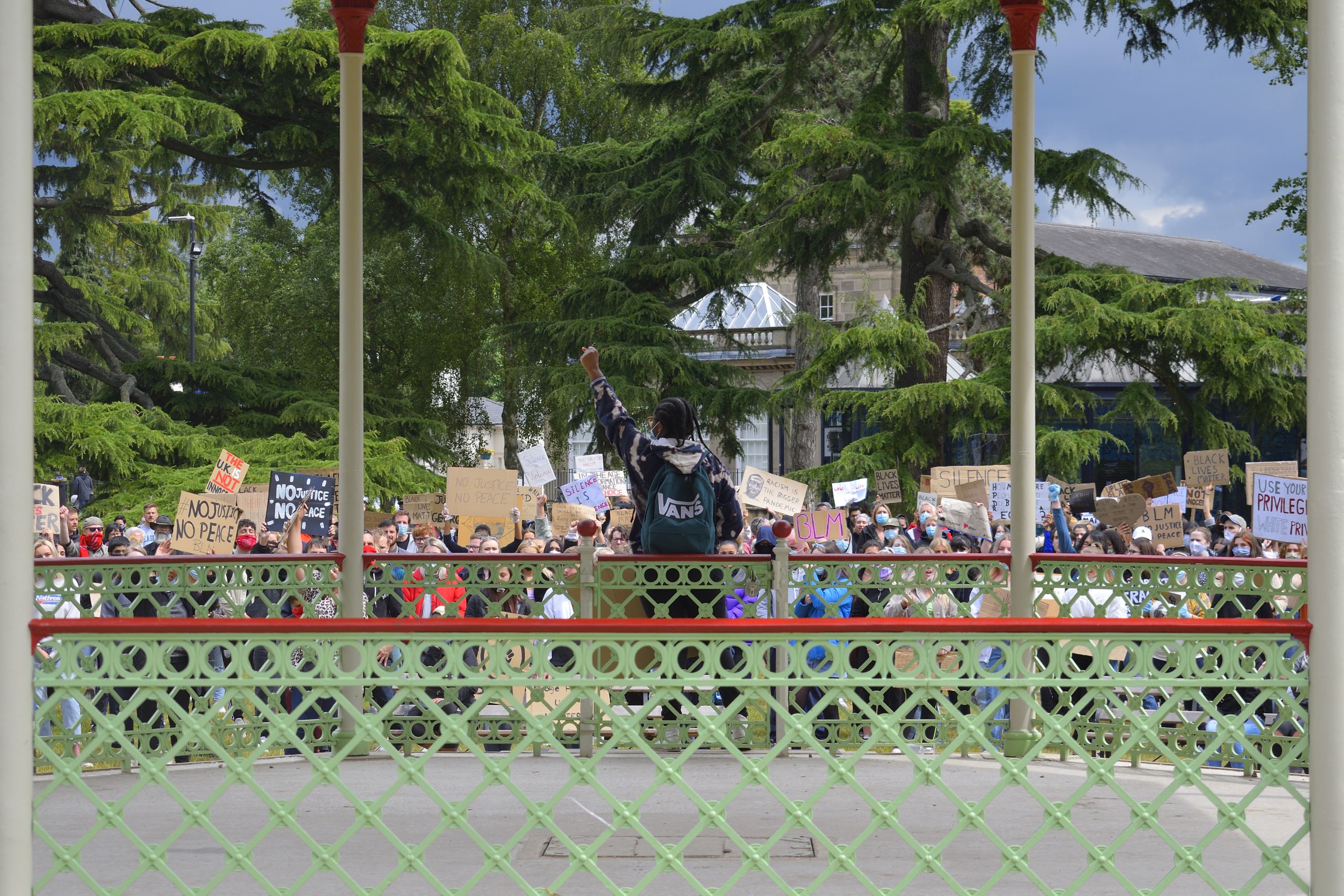 Black Lives Matter protest held in Leamington Spa