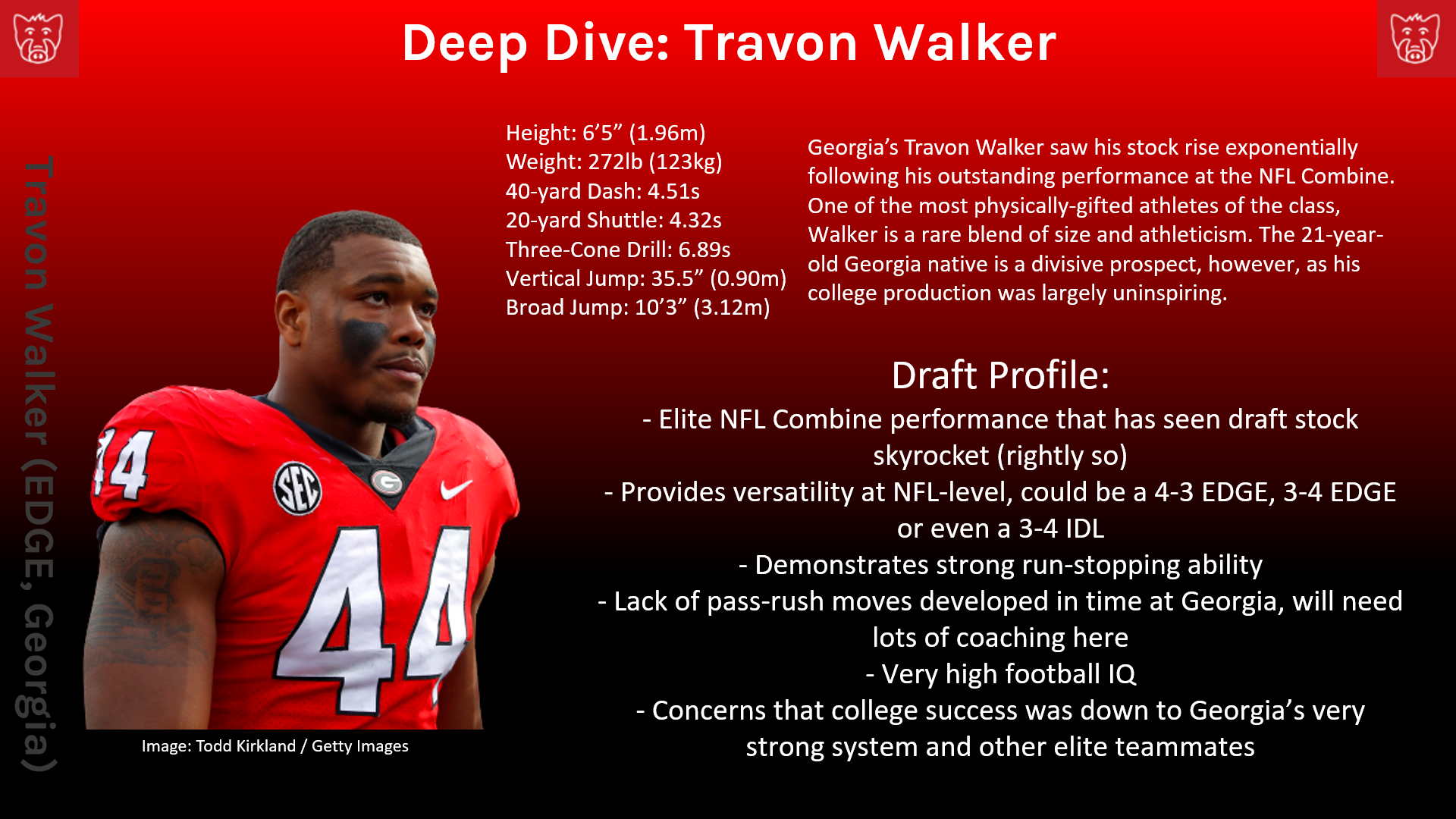 Jacksonville Jaguars select EDGE Travon Walker #1 Overall